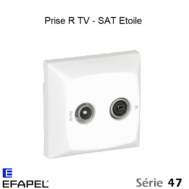 Prise R TV - SAT Etoile 47550
