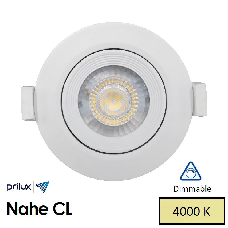 Spot LED Blanc encastrable NAHE CL Dimmable - 7W - 4000 kelvin