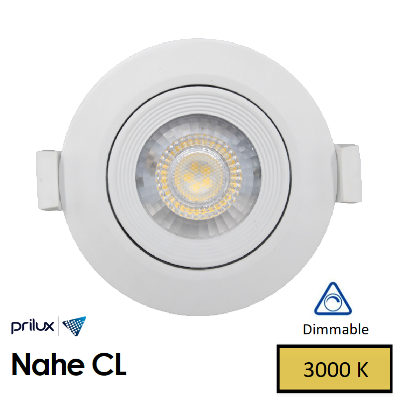 Spot LED Blanc encastrable NAHE CL Dimmable - 7W - 3000 kelvin