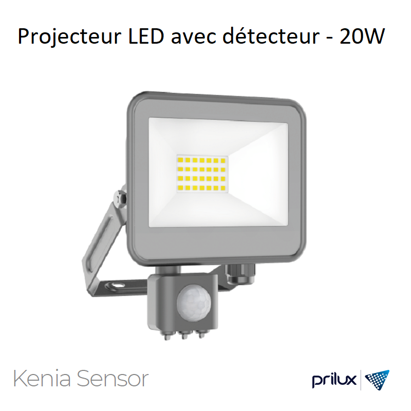 Projecteur LED KENIA SENSOR - 20W