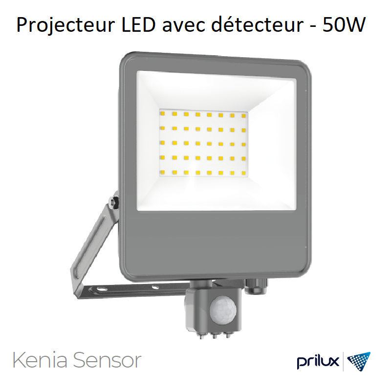 Projecteur LED KENIA SENSOR - 50W