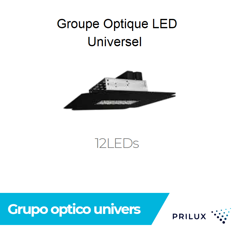 Groupe optique 12 led