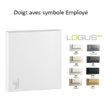 Doigt avec symbole Employé LOGUS 90606T