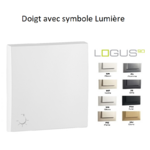 Doigt avec symbole Lumière LOGUS 90607T