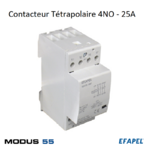 Contacteur Tetrapolaire - 4NO - 25A 55025 4na