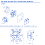 prise schuko avec usb A et C 21137 montage