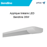 Applique linéraire LED Bendline 35W Blanc 441933