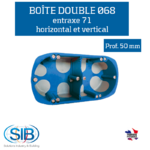 Boite BBC double profondeur 50 P32972