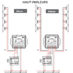 schéma connexion haut parleurs -1