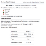 Voyant 45360 Fiche technique