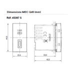 45387 Dimensions