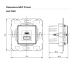 21381 Dimensions