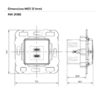 21382 dimensions