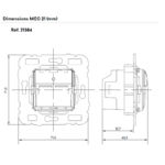 21384 Dimensions