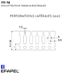 Perforation latérale H30