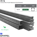 Goulotte tableau électrique 14020HCZ sans halogène