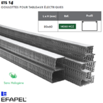 Goulotte tableau électrique 14060HCZ sans halogène