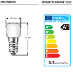Ampoule LED voyant 81013 dimensions