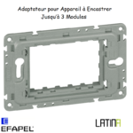 Adaptateur pour Appareil à Encastrer Jusqu’à 3 Modules 41994