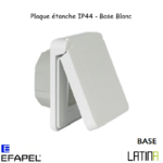 Plaque étanche IP44 42961TBR Blanc