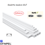 Goulotte moulure 12x7 10010FBR