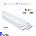 Goulotte moulure 40x16 10160CBR