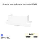 Dérivation pour goulottes distribution 10181