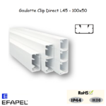 Goulotte distribution 100x50 11020CBR