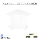 angle intérieur variable pour goulottes L45 11022