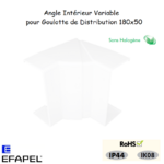 angle intérieur variable pour goulottes distribution 10292GBR