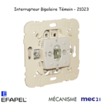 Mécanisme interrupteur bipolaire témoin mec 21023