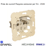 Mécanisme Prise de courant française mec 21111