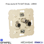Mécanisme Prise R TV SAT Etoile mec 21543