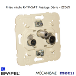 Mécanisme Prise R TV SAT passage série mec 21565