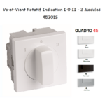 Va-et-Vient rotatif 2 modules Quadro 45301S
