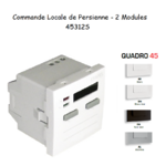 Commande Locale de persienne avec capteur IR Quadro 45312S