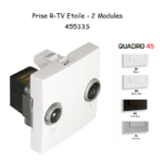 Prise R-TV Etoile Quadro 45533S