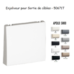 Enjoliveur rosette passage de cable APOLO5000 50671T