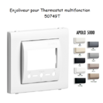 Enjoliveur Chronothermostat avec capteur IR APOLO5000 50749T