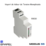 Voyant de valeur deTension monophasée 55010