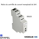 Relais de controle de courant monophasée 55025