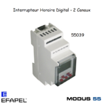 Interrupteur Horaire de 2 Canaux 55039