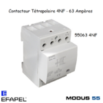 Contacteur Tétrapolaire 4NF - 63A 55063 4NF
