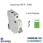Disjoncteur Magnétothermique Plus 1 Pole 551XX 1CP