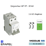 DISJONCTEUR MT ULTRA 2P 551XX 2CU