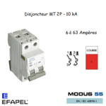 DISJONCTEUR MT ULTRA 2P 551XX 2DU