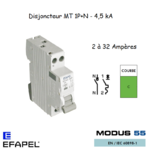 DISJONCTEUR MT PLUS 1P 551XX 5CP