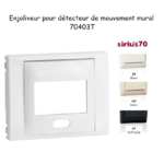 Enjoliveur pour détecteur de mouvement mural Sirius 70 70403T