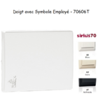 Doigt avec symbole Employé Sirius 70606T
