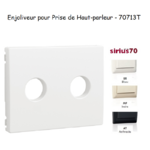 Enjoliveur pourprise de hait parleur avec terminaux à vis Sirius 70713T